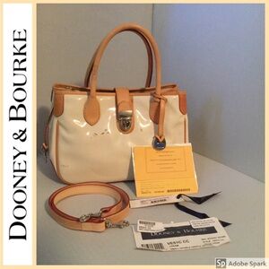 NWT! Patent Leather Vachetta Dooney & Bourke Handbag